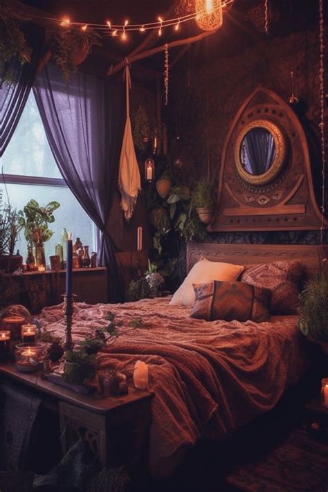 Witch themed bedroom